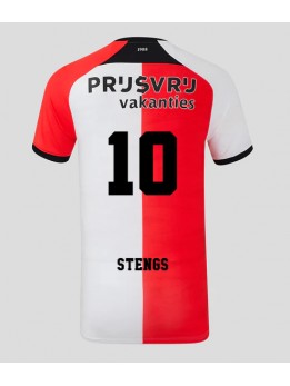 Feyenoord Calvin Stengs #10 Replika Hemmakläder 2024-25 Kortärmad